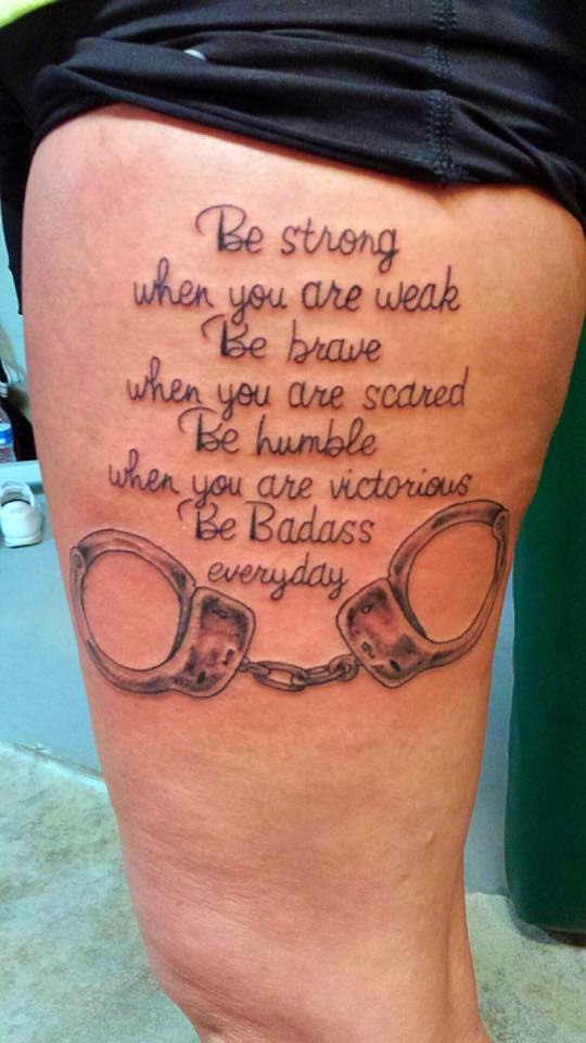10 awesome correctional officer tattoos